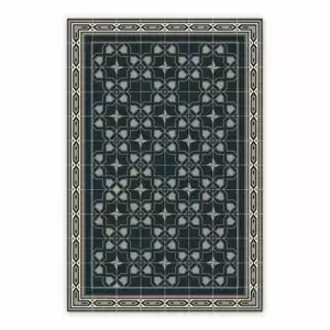 Vinyl mat Abstract tiles