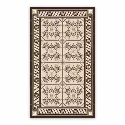 Vinyl floor mat for bathroom Vintage Azulejos