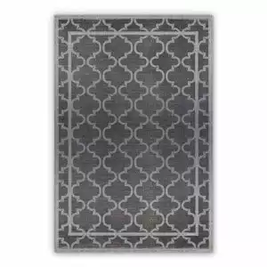 Vinyl floor mat Moroccan rectangle pattern
