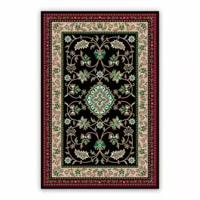 Vinyl rug Bright Persian pattern