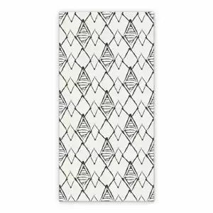 Vinyl floor mat for kitchen Sketch of triangles