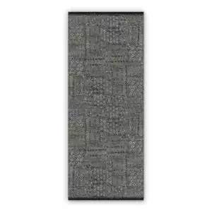 Vinyl floor mat for office chair Gray pattern Abstraction Geometry