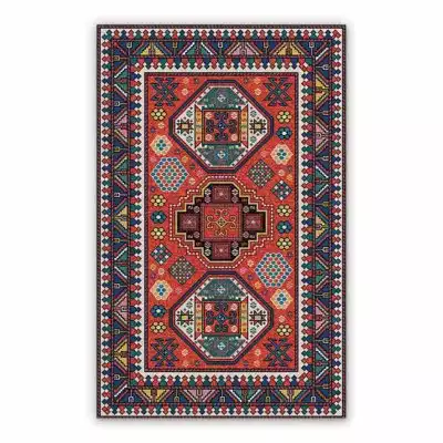 Vintage Vinyl floor mat Pixel pixel pattern