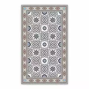 Vinyl floor runners Stars pattern abstraction