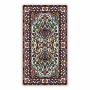 Vinyl mat Dotted abstraction. Vegetation