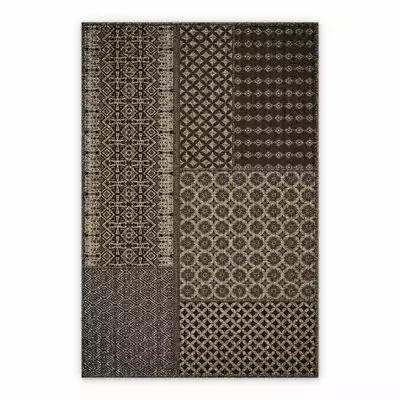 Vinyl hall runner Patchwork Boho Abstraction