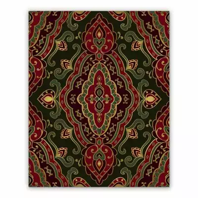 Vinyl floor runners Colorful Persian pattern