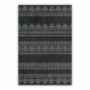 Vinyl floor mat for home lace fabric