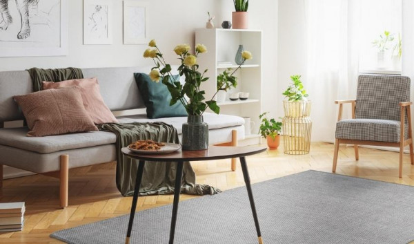 Trendy vinyl flooring - a floor with a unique motif